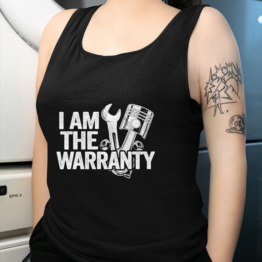 Best Mechanic Life Shirt, Funny Mechanic UnisexT-Shirt/Hoodie/Sweatshirt HLT00 - I Am The Warranty Race Car Parts Repair Guy Funny Mechanic T-Shirt Small