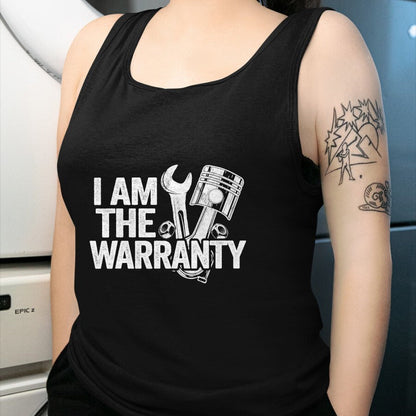 Best Mechanic Life Shirt, Funny Mechanic UnisexT-Shirt/Hoodie/Sweatshirt HLT00 - I Am The Warranty Race Car Parts Repair Guy Funny Mechanic T-Shirt Small