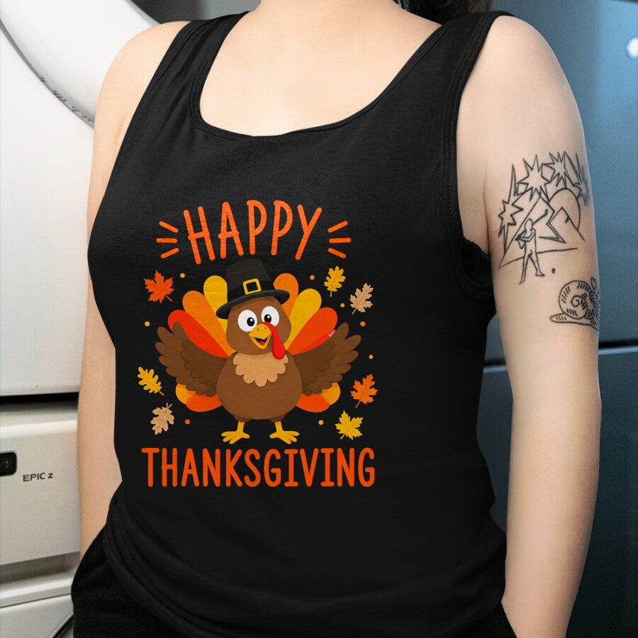 Best Thanksgiving Family Shirt , Funny Thanksgiving UnisexT-Shirt/Hoodie/Sweatshirt HLT00 - Happy Thanksgiving Funny Turkey Family Dinner Thanksgiving T-Shirt (1)