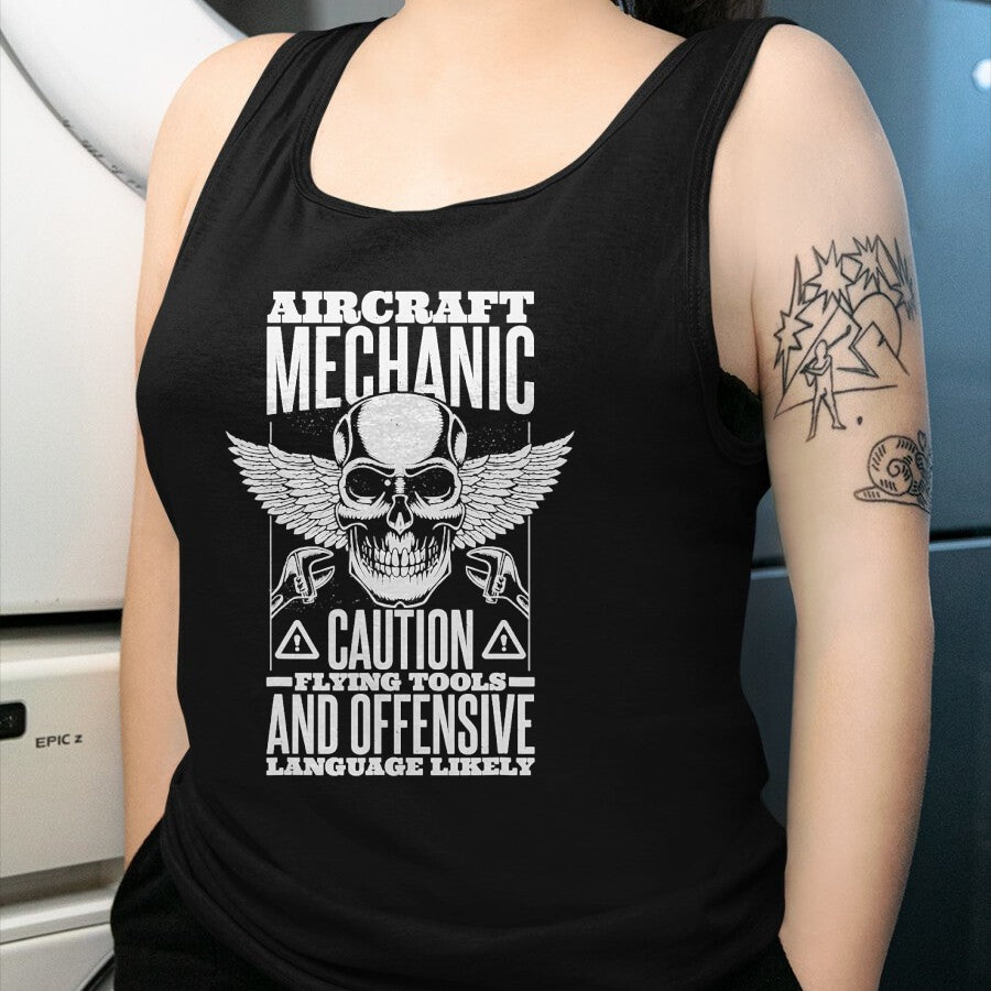 Best Mechanic Life Shirt, Funny Mechanic UnisexT-Shirt/Hoodie/Sweatshirt HLT00 - Aircraft Mechanic Flying Tools and Offensive Language, Plane T-Shirt