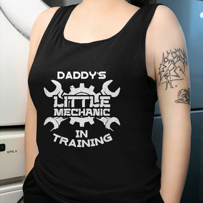 Best Mechanic Life Shirt, Funny Mechanic UnisexT-Shirt/Hoodie/Sweatshirt HLT00 - Kids Daddys Little Mechanic in Training Boys Girls Kids Toddler T-Shirt