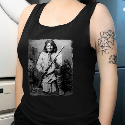 Native American T-Shirts, Vintage Native American Unisex T-Shirt/Hoodie/Sweatshirt HLT00 - Geronimo t Warrior Native American