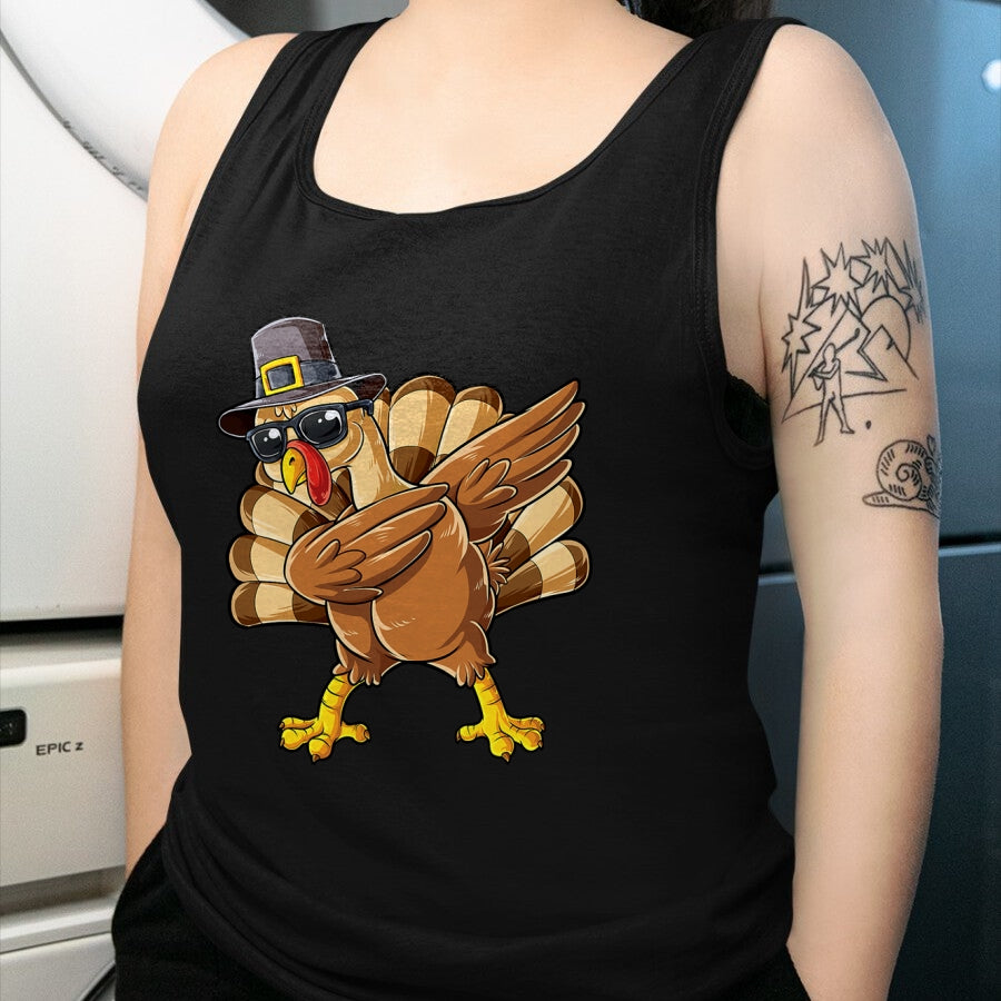 Best Thanksgiving Family Shirt , Funny Thanksgiving UnisexT-Shirt/Hoodie/Sweatshirt HLT00 - Dabbing Turkey Thanksgiving Day Pilgrim Boys Men Funny Dab T-Shirt