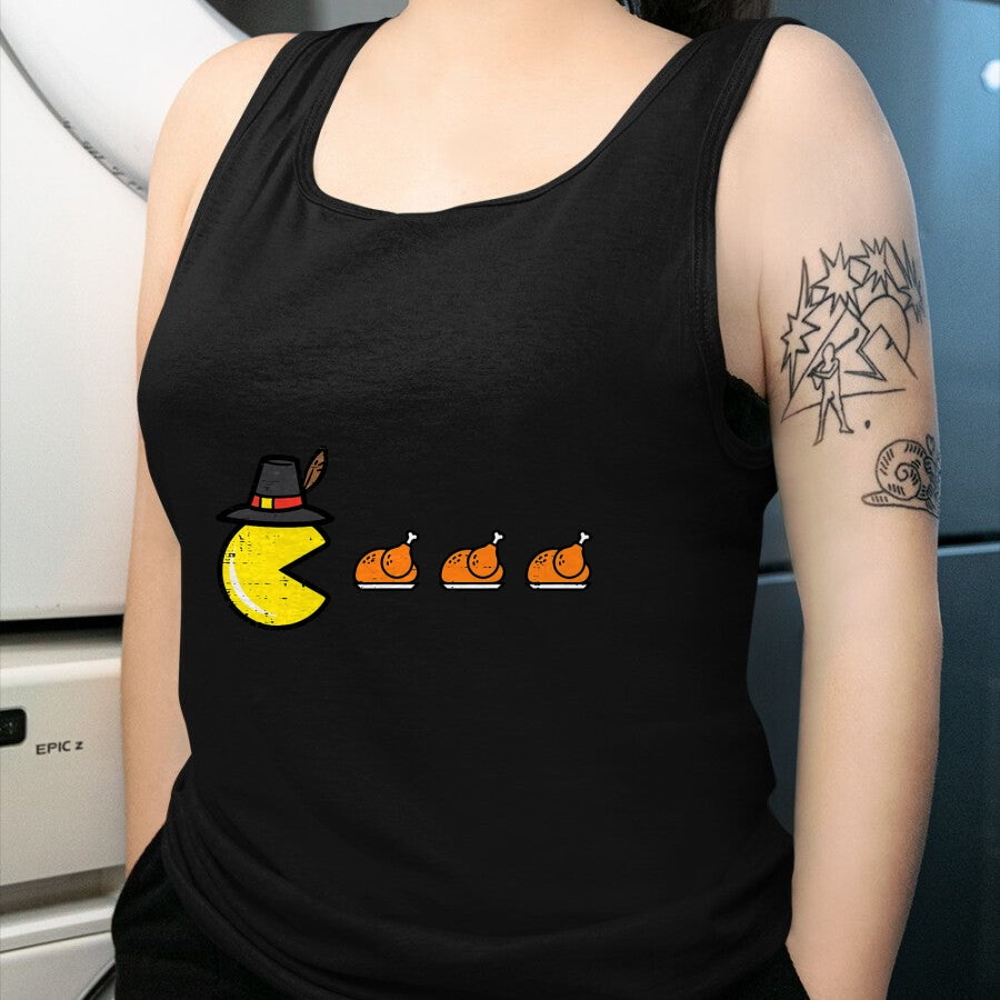 Best Thanksgiving Family Shirt , Funny Thanksgiving UnisexT-Shirt/Hoodie/Sweatshirt HLT00 - Thanksgiving Video Game Eating Turkey Gamer Men Women Kids T-Shirt