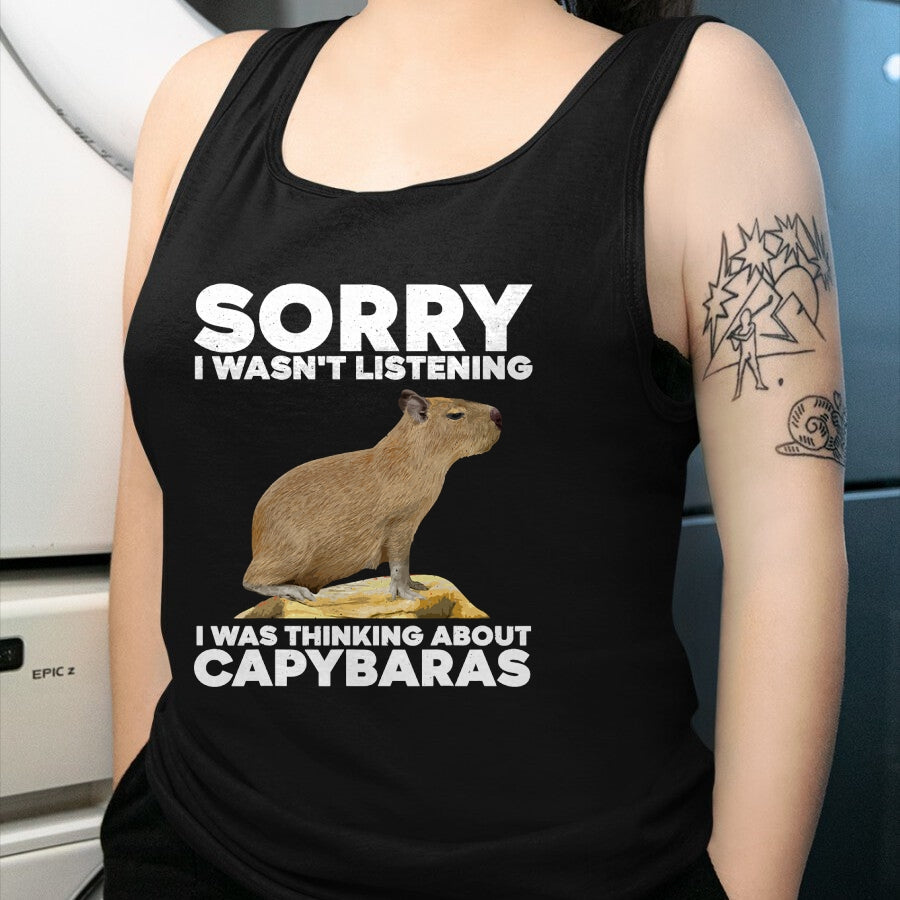 Cute Capybara Shirt, Funny Capybara UnisexT-Shirt/Hoodie/Sweatshirt HLT00 - Best Capybara Design for Men Women Kids Pet Rodent Capybara T-Shirt