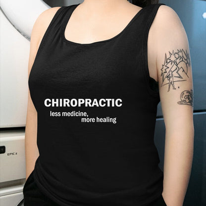 Best Doctor Shirt, Funny Doctor UnisexT-Shirt/Hoodie/Sweatshirt HLT00 - Less medicine more healing funny Chiropractic T-Shirt