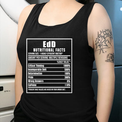 Best Doctor Shirt, Funny Doctor UnisexT-Shirt/Hoodie/Sweatshirt HLT00 - EdD Doctor of Education Nutrition Doctorate Graduation T-Shirt