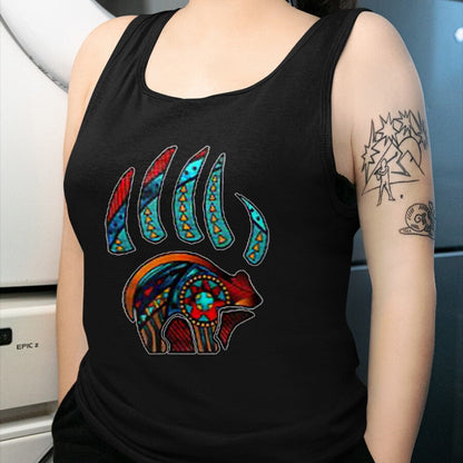 Native American T-Shirts, Vintage Native American Unisex T-Shirt/Hoodie/Sweatshirt HLT00 - Native American Bear Claw