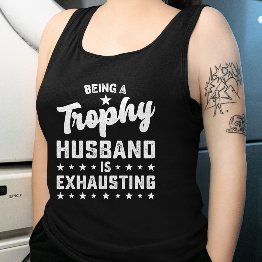 Best Wife Shirt, Wife and Husband Unisex T-Shirt/Hoodie/Sweatshirt HLT00 - Hilarious Husband Joke Funny Father's Day T-Shirt