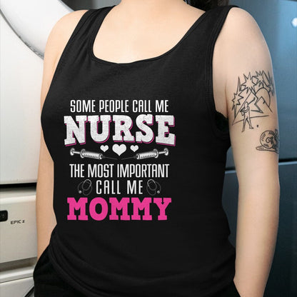 Funny Nurse Shirt, Nurse Unisex T-Shirt/Hoodie/Sweatshirt HLT00 - Proud Nurse And Loving Mommy Best Mom Hero Mother's Day Gift T-Shirt