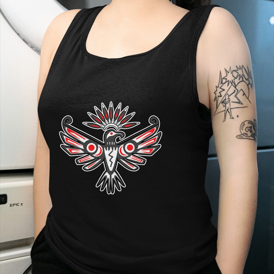 Native American T-Shirts, Vintage Native American Unisex T-Shirt/Hoodie/Sweatshirt HLT00 - Native American Thunderbird Indigenous Peoples Day