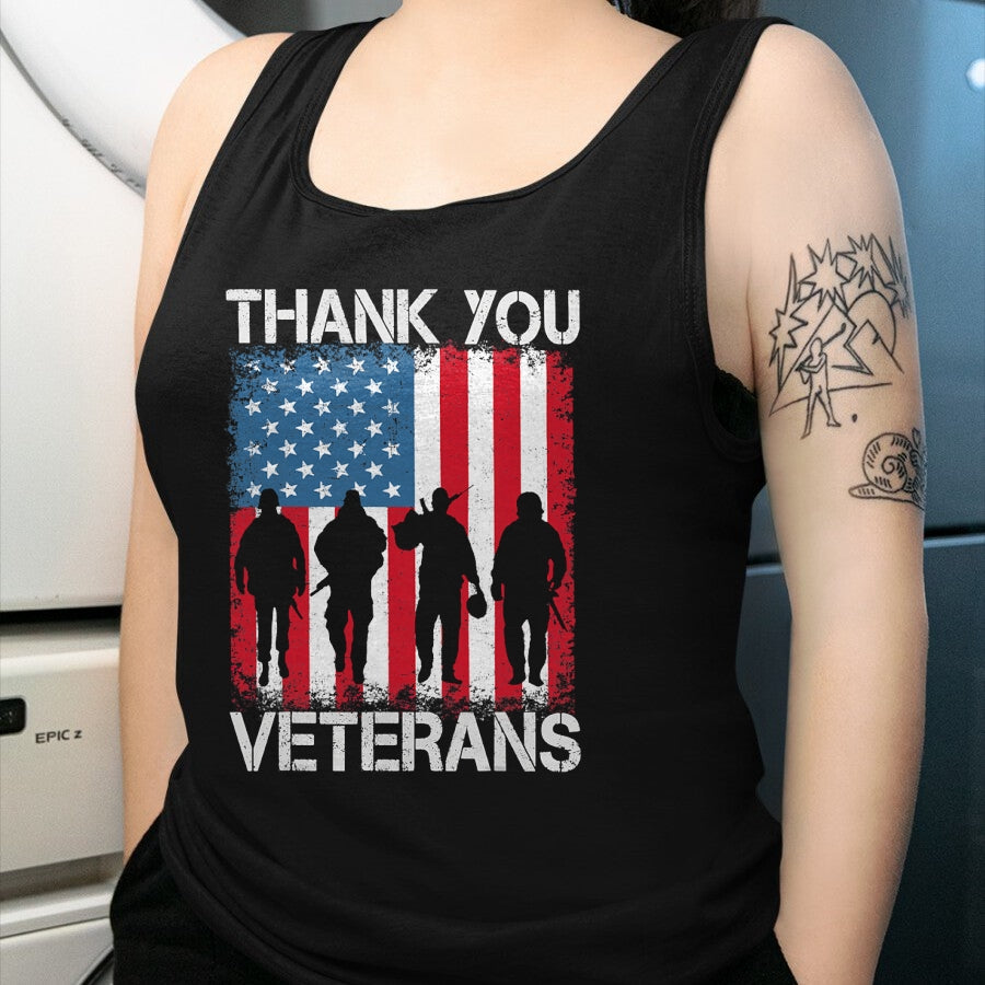 Proud Veteran Shirt, Funny Veteran UnisexT-Shirt/Hoodie/Sweatshirt HLT00 - Veterans Day Shirt Gifts Thank You Veterans Tshirt Proud Tee T-Shirt