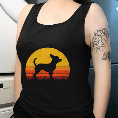 Dog Love Shirt, Dog Lover Gift T-Shirt/Hoodie/Sweatshirt HLT00 - Retro Chihuahua Men Women Dog Mom Dad Chihuahua T-Shirt