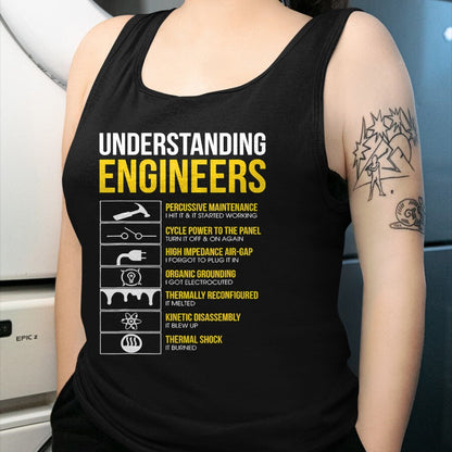 Best Mechanic Life Shirt, Funny Mechanic UnisexT-Shirt/Hoodie/Sweatshirt HLT00 - Understanding Engineers Funny Sarcastic Engineering T-Shirt