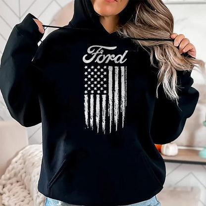 Best Mechanic Life Shirt, Funny Mechanic UnisexT-Shirt/Hoodie/Sweatshirt HLT00 - Ford -Americana Logo T-Shirt