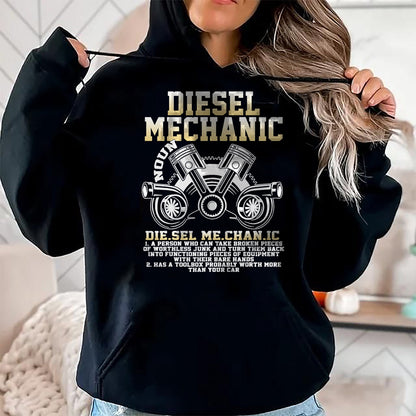 Best Mechanic Life Shirt, Funny Mechanic UnisexT-Shirt/Hoodie/Sweatshirt HLT00 - Diesel Mechanic Noun T-Shirt I Am A Mechanic T-Shirt T-Shirt