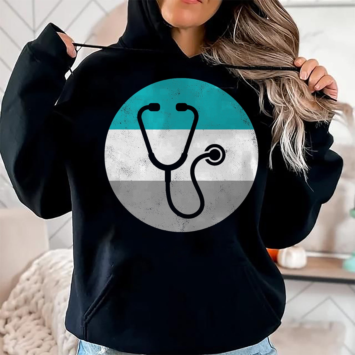 Best Doctor Shirt, Funny Doctor UnisexT-Shirt/Hoodie/Sweatshirt HLT00 - Stethoscope Retro Doctor Gift for Men Women Boys & Girls T-Shirt