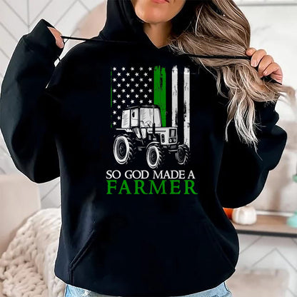 Best Farmer Life Shirt, Funny Farmer UnisexT-Shirt/Hoodie/Sweatshirt HLT00 - So God Made A Farmer, Farming Farmer T-Shirt (4)