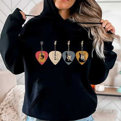 Guitar Lover Shirt, Funny Guitar UnisexT-Shirt/Hoodie/Sweatshirt HLT00 - Funny Guitar Design for Men Women Guitarist Guitar Player T-Shirt (2)