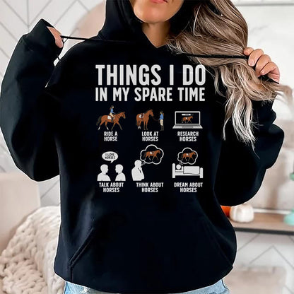 Best Horse Lover Shirt , Funny Horse UnisexT-Shirt/Hoodie/Sweatshirt HLT00 - Cool Horse Lover Art for Men Women Kids Horse Riding Horse T-Shirt