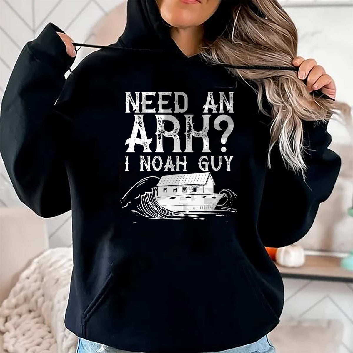 Best Wife Shirt, Wife and Husband Unisex T-Shirt/Hoodie/Sweatshirt HLT00 - Need An Ark Noah's The Guy Funny Saying gift T-Shirt (1)