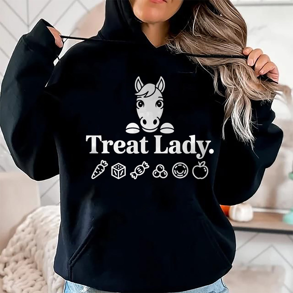 Best Horse Lover Shirt , Funny Horse UnisexT-Shirt/Hoodie/Sweatshirt HLT00 - Funny Mom Equestrian Lover Treat Lady Horse T-Shirt