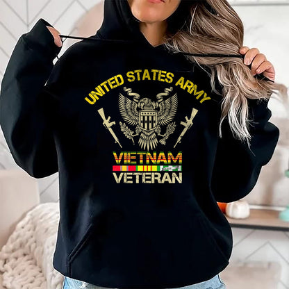 Proud Veteran Shirt, Funny Veteran UnisexT-Shirt/Hoodie/Sweatshirt HLT00 - U.S Army Vietnam Veteran T Shirt Vietnam War Veterans Day T-Shirt
