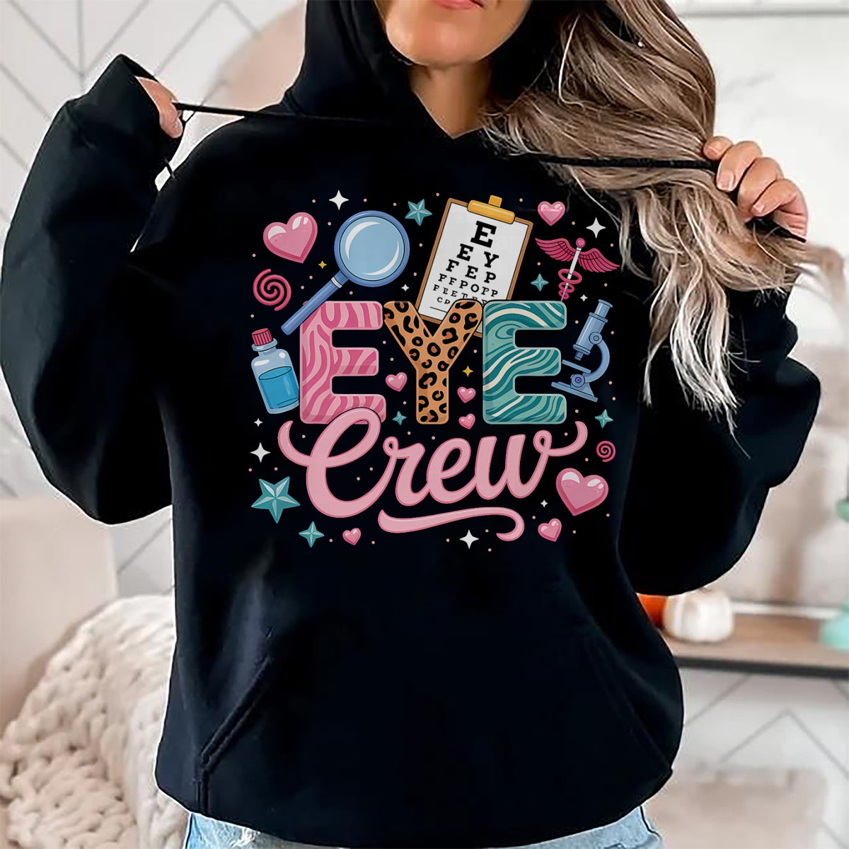 Best Doctor Shirt, Funny Doctor UnisexT-Shirt/Hoodie/Sweatshirt HLT00 - Eye Crew Optometrist Optician Team Squad T-Shirt