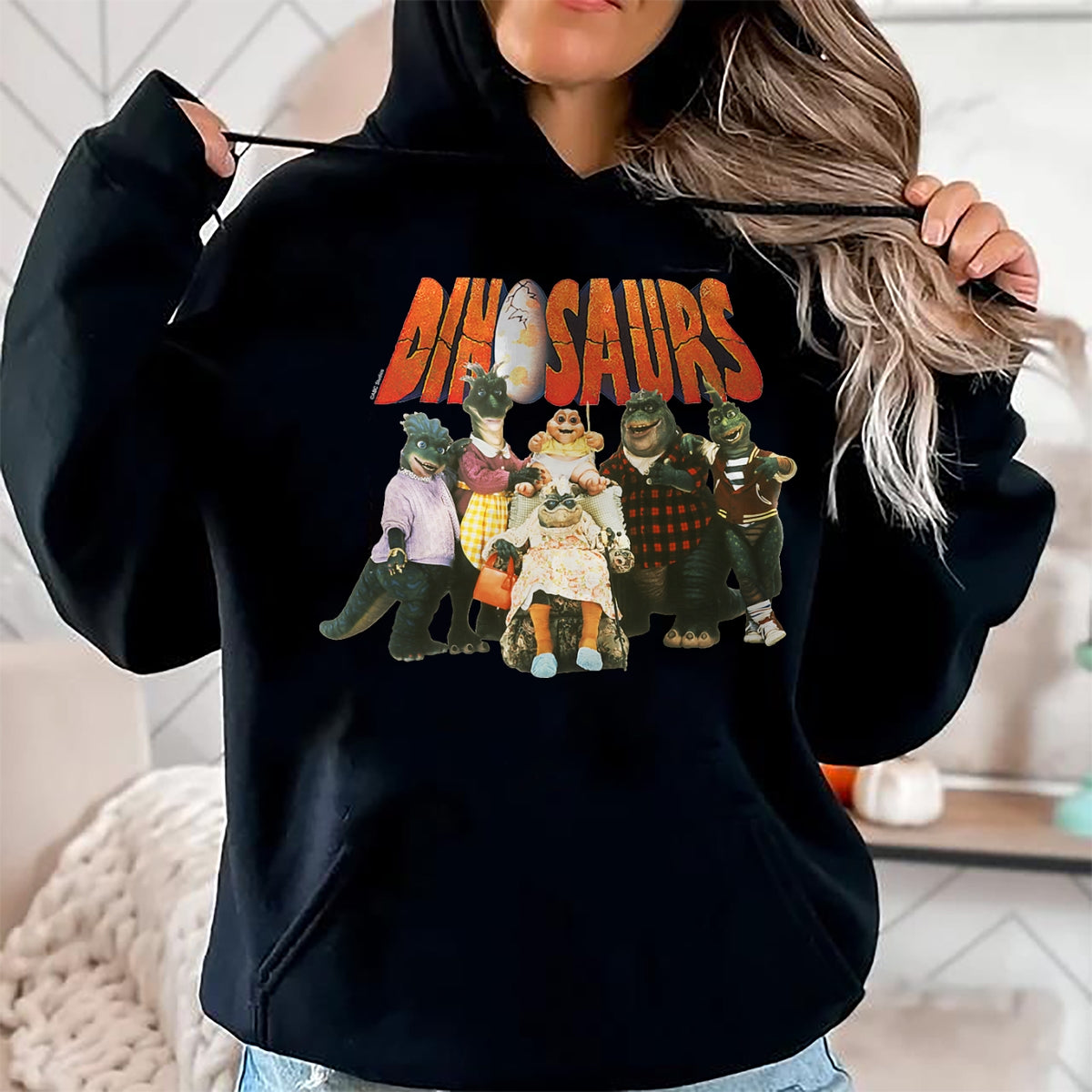 Best Dinosaur Lover Shirt, Funny Dinosaur UnisexT-Shirt/Hoodie/Sweatshirt HLT00 - Dinosaurs Character Group with Logo Retro TV Show T-Shirt