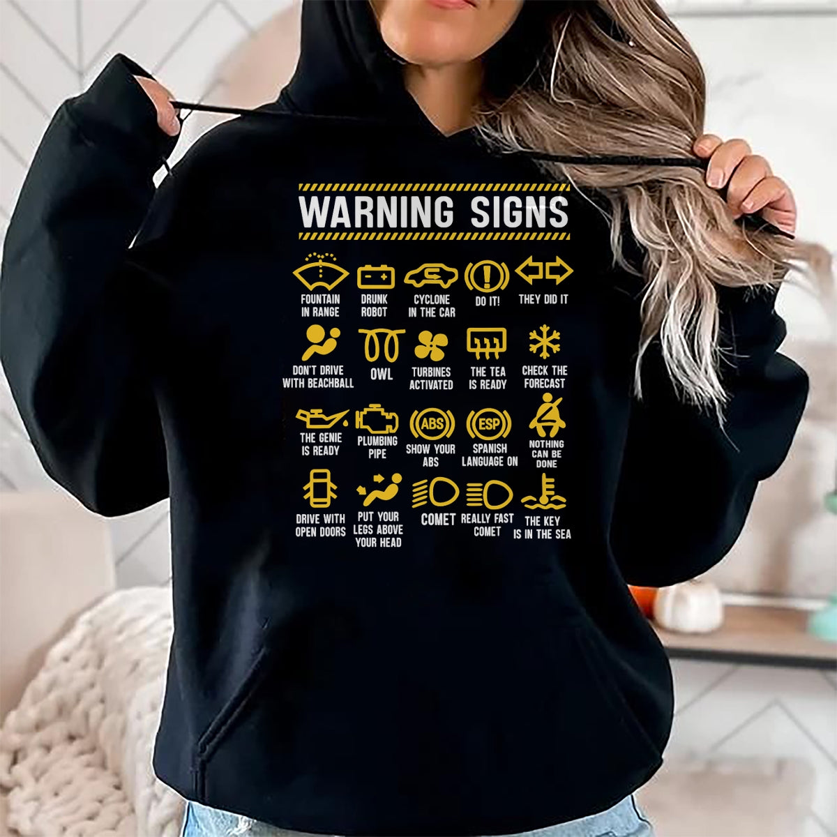 Best Mechanic Life Shirt, Funny Mechanic UnisexT-Shirt/Hoodie/Sweatshirt HLT00 - Warning Signs 101 Funny Car Mechanic T-Shirt