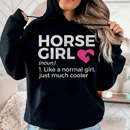 Best Horse Lover Shirt , Funny Horse UnisexT-Shirt/Hoodie/Sweatshirt HLT00 - Horse Girl Definition Horse Lover T-Shirt