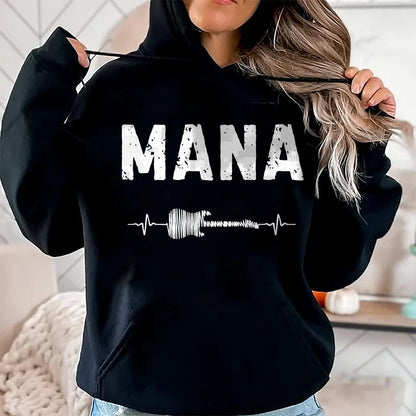 Guitar Lover Shirt, Funny Guitar UnisexT-Shirt/Hoodie/Sweatshirt HLT00 - Mana Guitar Heartbeat Music Guitarist Retro Vintage T-Shirt