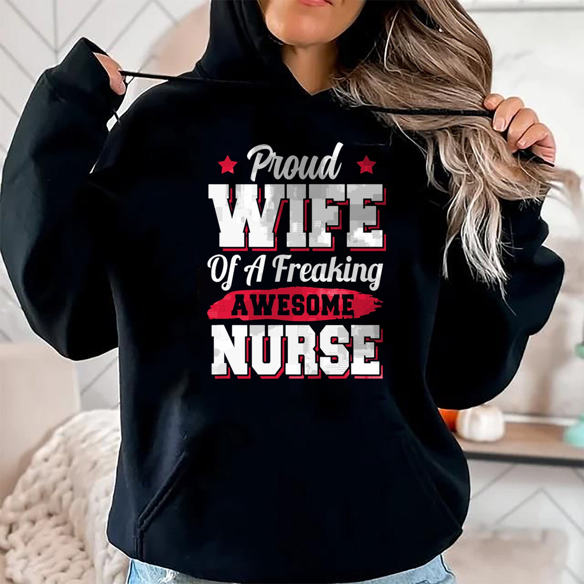 Funny Nurse Shirt, Nurse Unisex T-Shirt/Hoodie/Sweatshirt HLT00 - Nursing Registered Hospital Doctor Nurse Wife T-Shirt