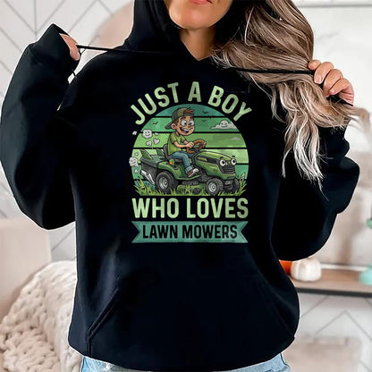 Best Farmer Life Shirt, Funny Farmer UnisexT-Shirt/Hoodie/Sweatshirt HLT00 - Funny Lawn Mowing Boys Kids Lawn Mower Gardening T-Shirt