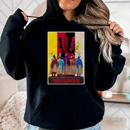Native American T-Shirts, Vintage Native American Unisex T-Shirt/Hoodie/Sweatshirt HLT00 - Native American Indigenous People