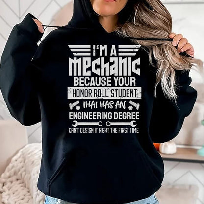 Best Mechanic Life Shirt, Funny Mechanic UnisexT-Shirt/Hoodie/Sweatshirt HLT00 - Mechanic Car Guy Mechanics DIY Handyman Garage Repair Shop T-Shirt (1)