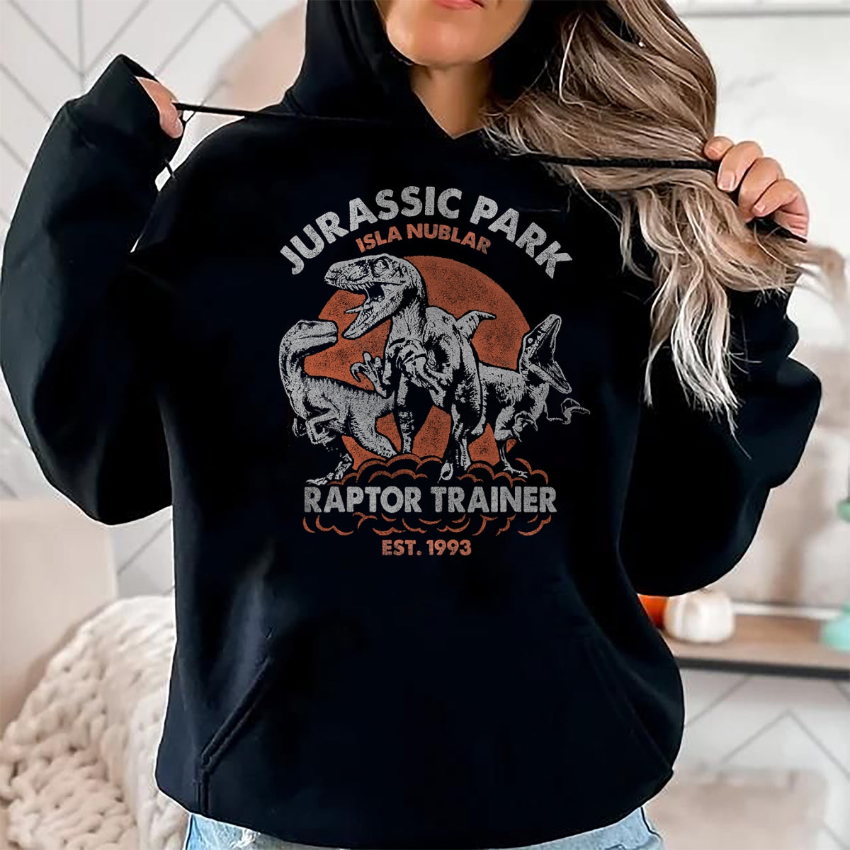 Best Dinosaur Lover Shirt, Funny Dinosaur UnisexT-Shirt/Hoodie/Sweatshirt HLT00 - Jurassic Park Raptor Trainer T-Shirt Small