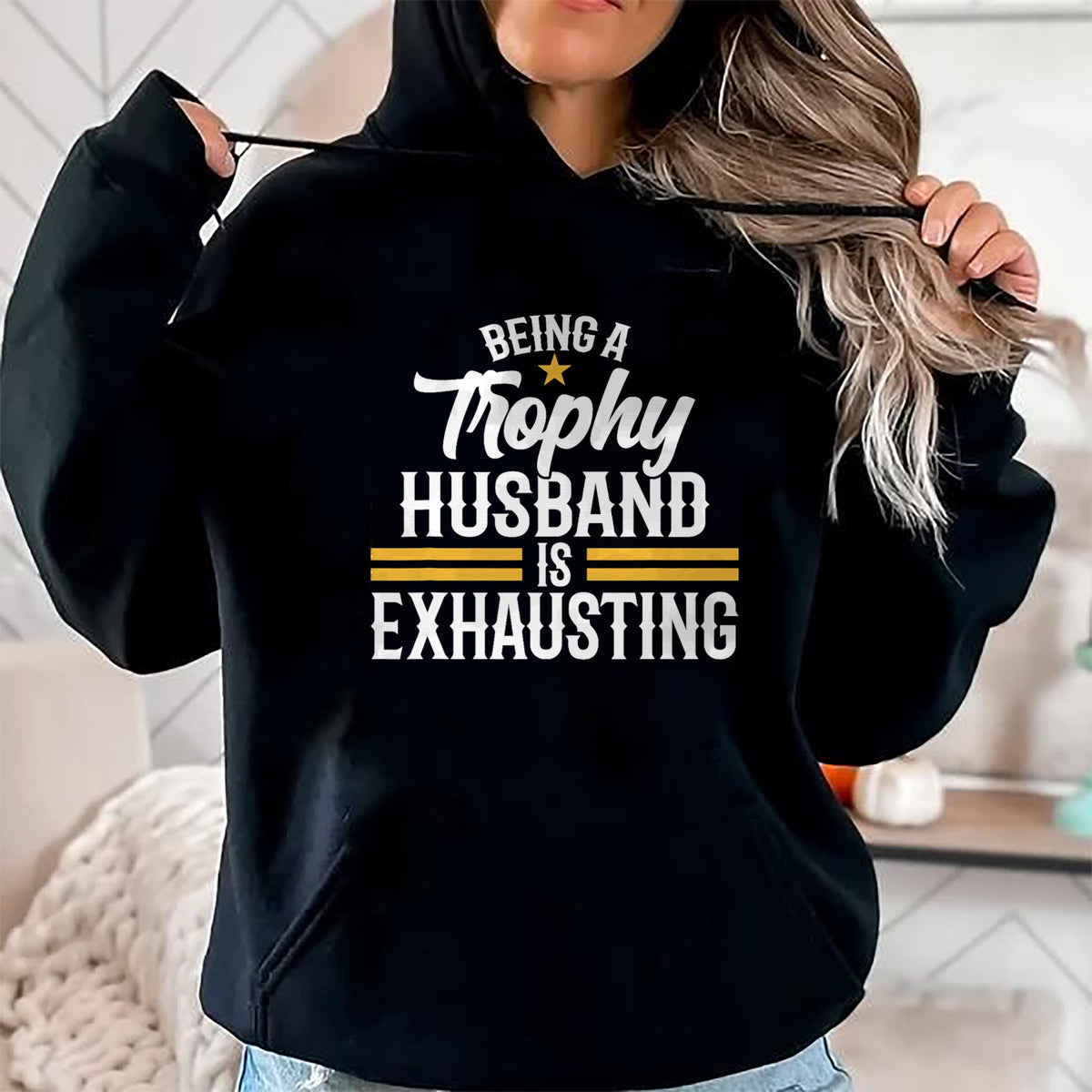 Best Wife Shirt, Wife and Husband Unisex T-Shirt/Hoodie/Sweatshirt HLT00 - Wedding Anniversary Graphic for Husband T-Shirt