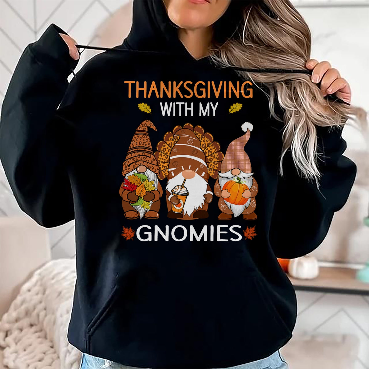 Best Thanksgiving Family Shirt , Funny Thanksgiving UnisexT-Shirt/Hoodie/Sweatshirt HLT00 - Thanksgiving Women gnome Fall Leopard Turkey Men Girls T-Shirt