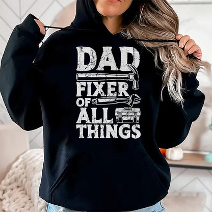 Best Mechanic Life Shirt, Funny Mechanic UnisexT-Shirt/Hoodie/Sweatshirt HLT00 - Dad Fixes Everything Handyman Dad Accessories for Men Fixer T-Shirt