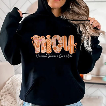 Best Thanksgiving Family Shirt , Funny Thanksgiving UnisexT-Shirt/Hoodie/Sweatshirt HLT00 - Nicu Nurse Cutest Pumpkin Fall Thanksgiving Nursing T-Shirt