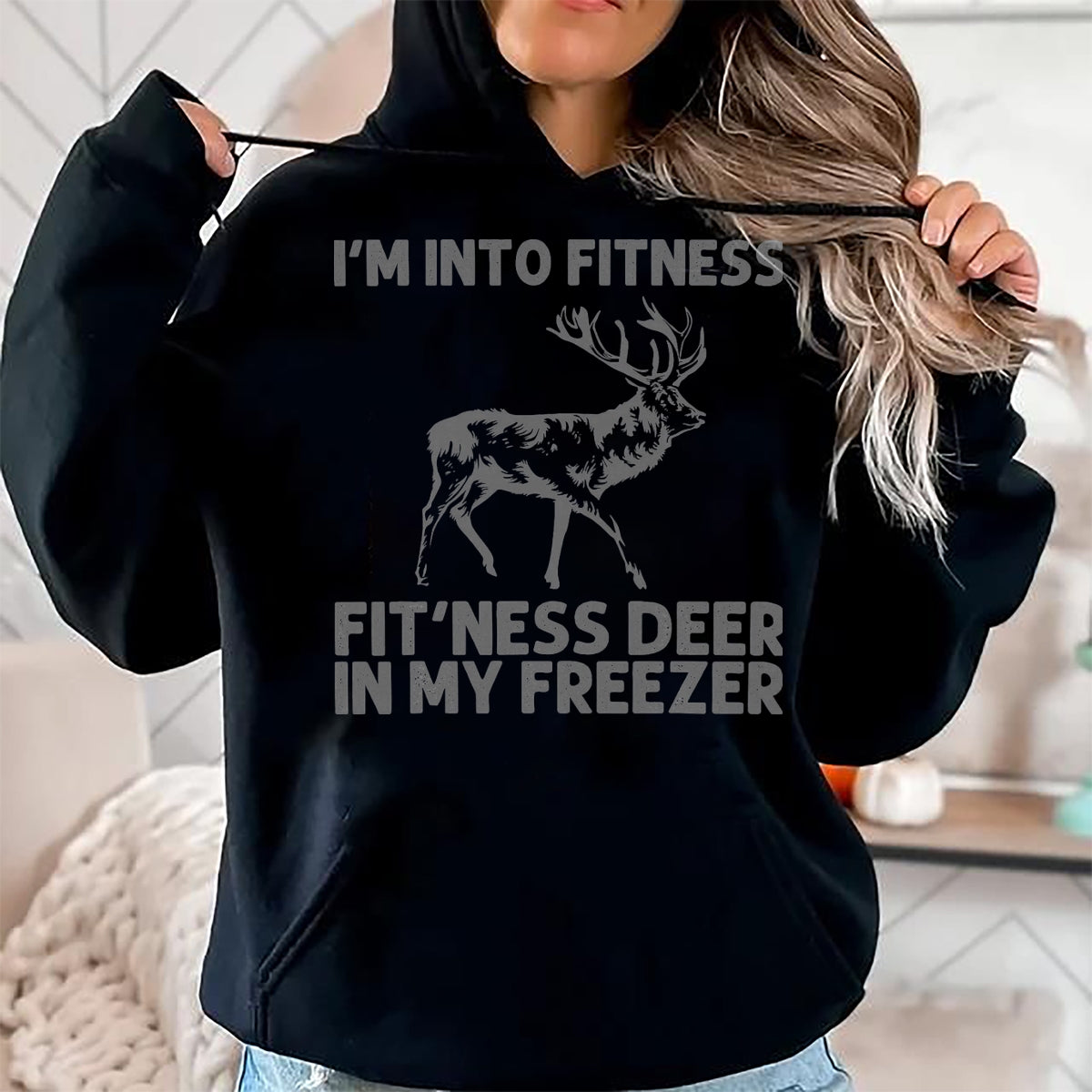 Funny Hunting Shirt, Gift For Hunting Lover Unisex T-Shirt/Hoodie/Sweatshirt HLT00 - Deer Hunting Art for Men Women Wildlife Hunter Deer Hunting T-Shirt, Men, Black, 3X-Large