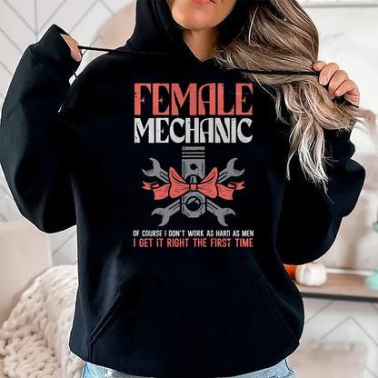 Best Mechanic Life Shirt, Funny Mechanic UnisexT-Shirt/Hoodie/Sweatshirt HLT00 - Female Mechanic Funny Car Auto Garage Women Mom T-Shirt