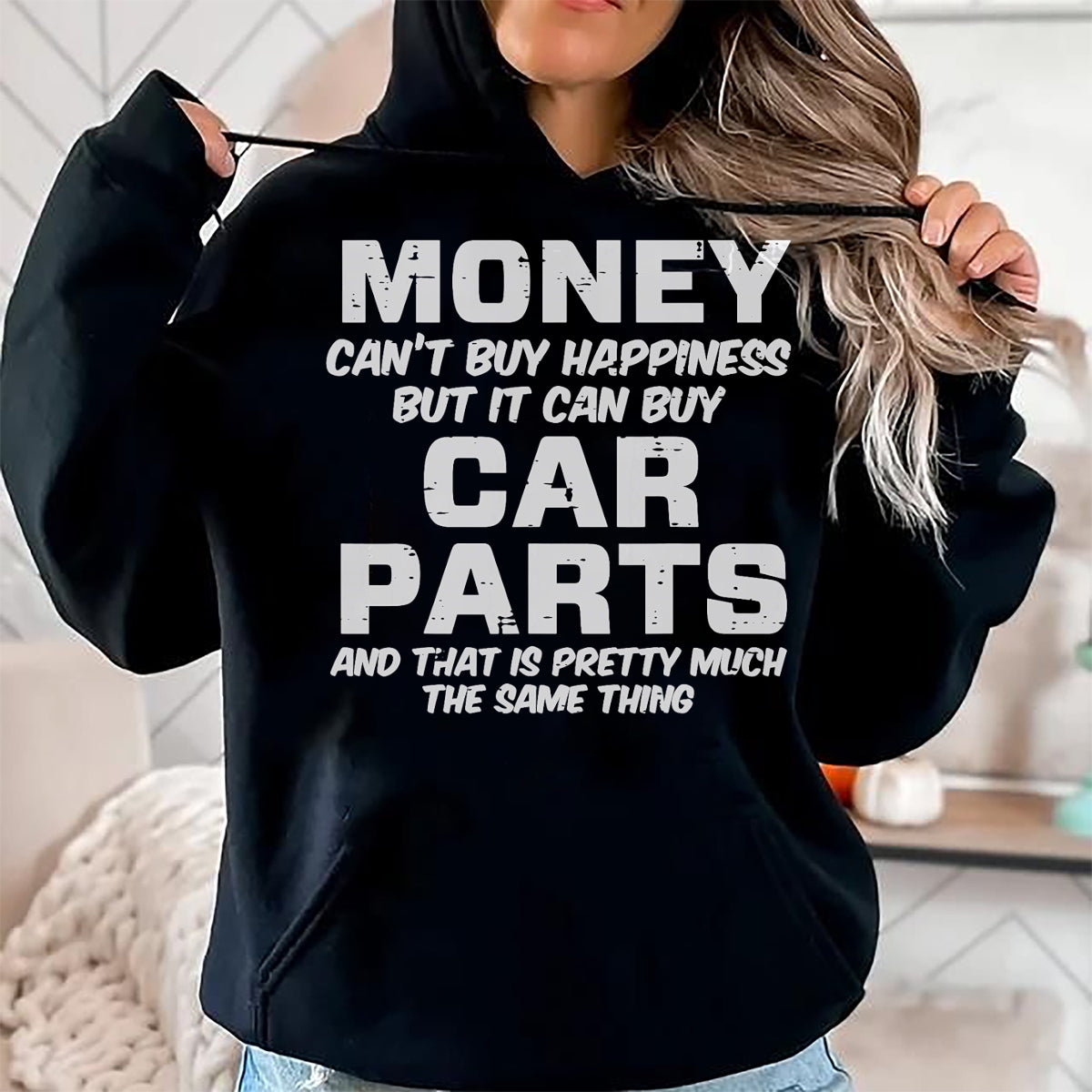 Best Mechanic Life Shirt, Funny Mechanic UnisexT-Shirt/Hoodie/Sweatshirt HLT00 - Money Cant Buy Happiness Car Parts Funny Auto Mechanic Men T-Shirt