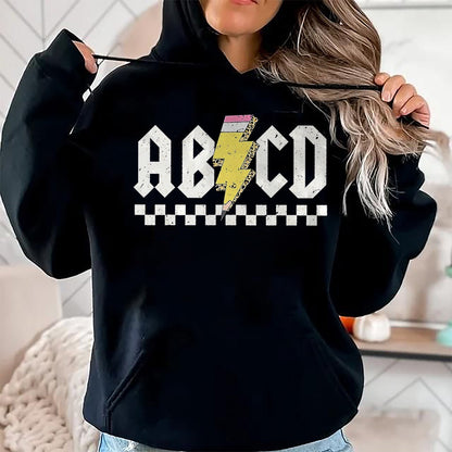 Best Teacher Shirt, Funny Teacher UnisexT-Shirt/Hoodie/Sweatshirt HLT00 - ABCD Teacher T-Shirt
