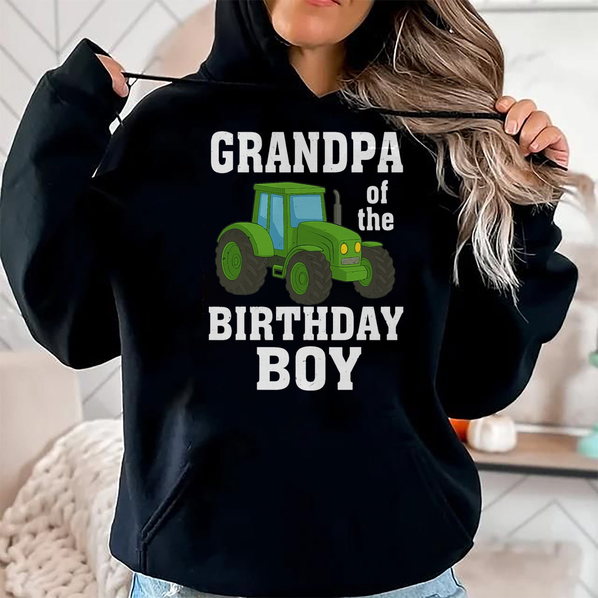 Best Farmer Life Shirt, Funny Farmer UnisexT-Shirt/Hoodie/Sweatshirt HLT00 - Funny Grandpa of The Birthday Boy Tractor Farm Family T-Shirt