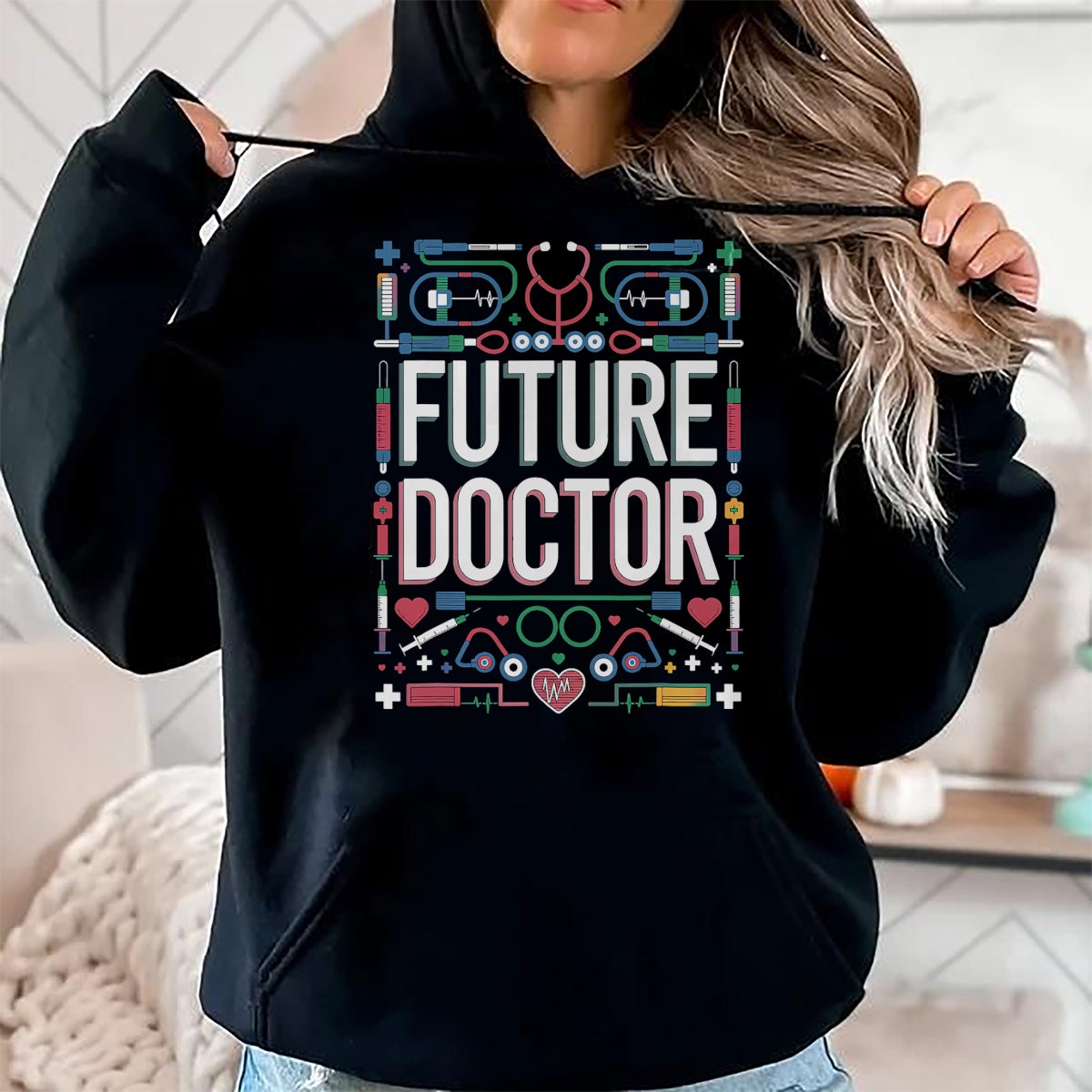 Best Doctor Shirt, Funny Doctor UnisexT-Shirt/Hoodie/Sweatshirt HLT00 - Future Doctor Graduation School Kids Toddler Women Men T-Shirt