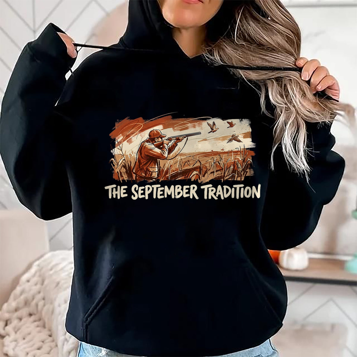 Funny Hunting Shirt, Gift For Hunting Lover Unisex T-Shirt/Hoodie/Sweatshirt HLT00 - Dove Hunting Season September Tradition Bird Hunter T-Shirt