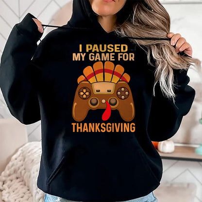 Best Thanksgiving Family Shirt , Funny Thanksgiving UnisexT-Shirt/Hoodie/Sweatshirt HLT00 - Happy Thanksgiving Gaming Fall Turkey Gamer Boys Kids Men T-Shirt