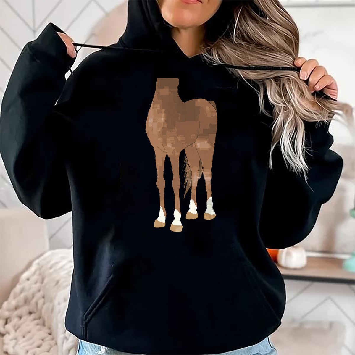 Best Horse Lover Shirt , Funny Horse UnisexT-Shirt/Hoodie/Sweatshirt HLT00 - Halloween Horse Body Costume for Kids T-Shirt